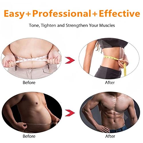 6 Pack Abs Stimulator Wireless | Rechargeable Abdominal & Muscle Exerciser Training Device | Body Massager Fitness Abs Maker for Men & Women