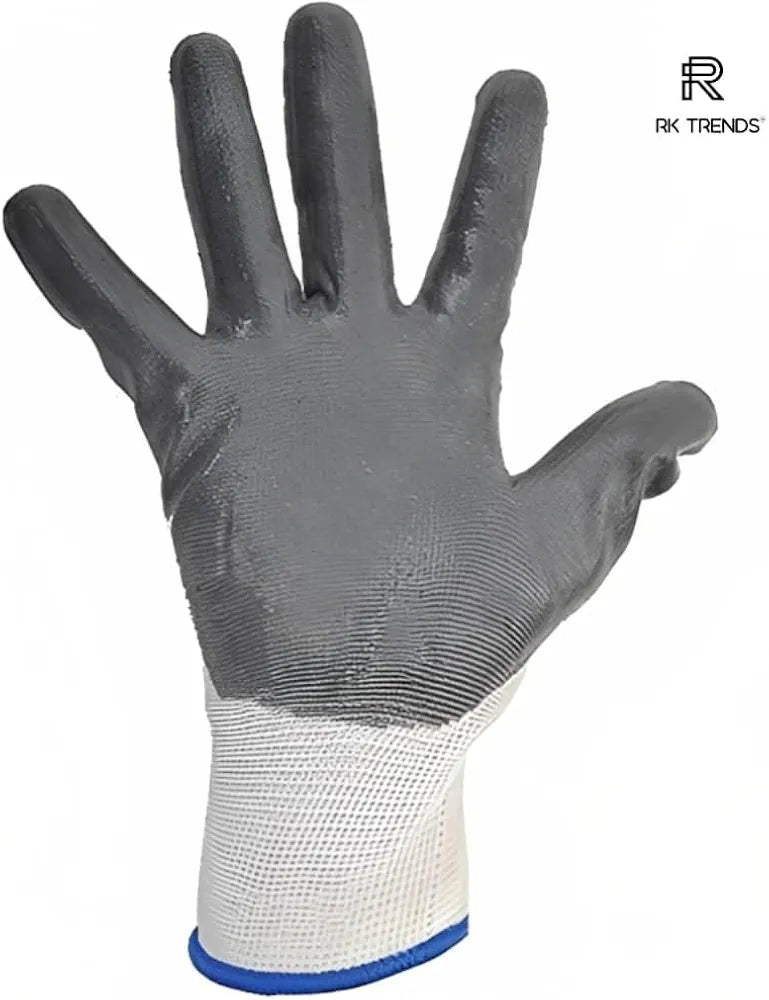 Gardening Gloves for Men & Women | Heavy Duty Leather Work Gloves for Yard, Farming & Outdoor Use (1 Pair)