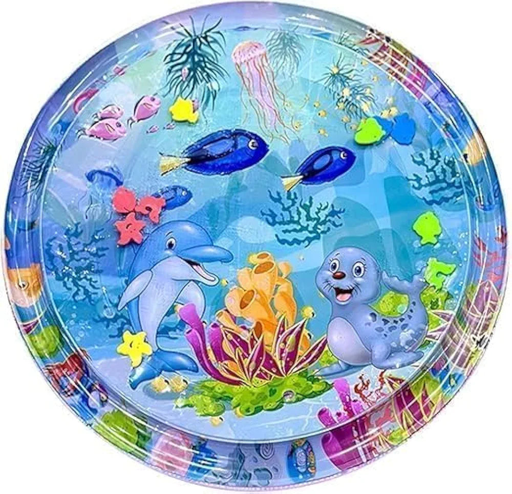Dog Splash Pad & Pet Water Play Mat | Interactive Sensory Mat for Pets | Cooling Summer Toy for Dogs, Puppies & Cats