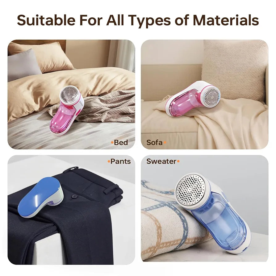 Lint Remover Roller for Clothes & Pet Hair | Reusable Sticky Roller for Removing Dust, Fluff & Hair from Clothes, Sofa & Bedding