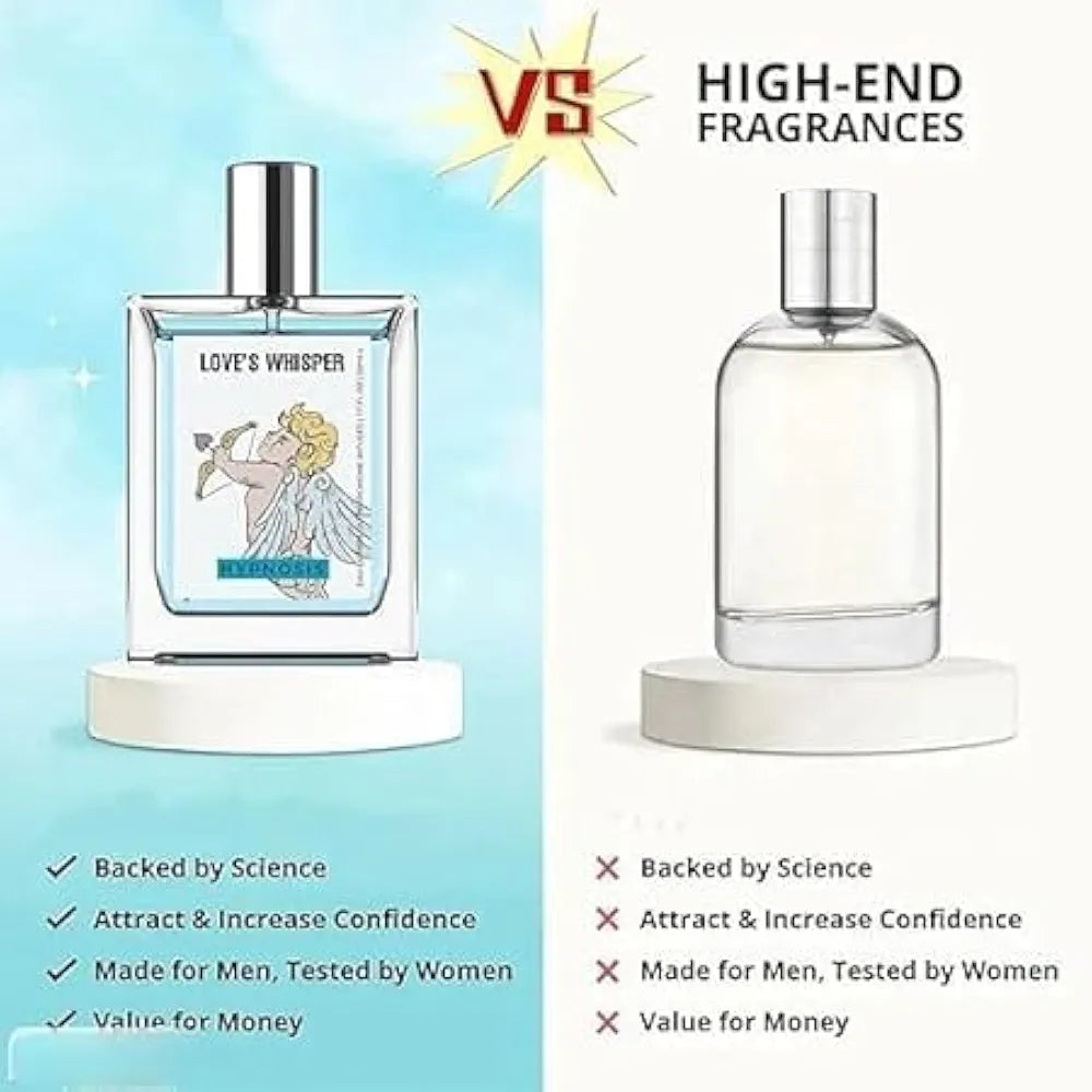 Love's Whisper Perfume Set | 50ML x 2 Bottles | Long-Lasting Unisex Fragrance for Daily Wear & Gifting