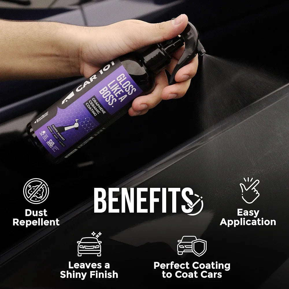 Wax Liquid Multi-Functional Car Coating Spray (Pack of 2) | High Gloss, Scratch Protection & Water Repellent Formula for Long-Lasting Shine