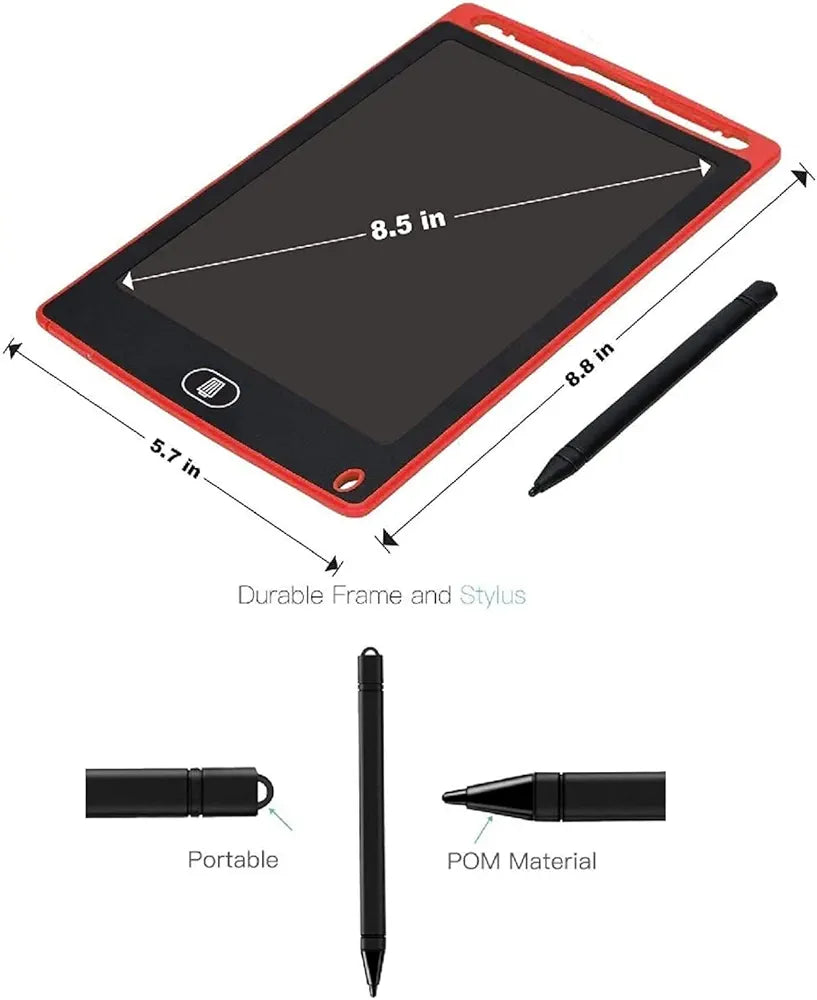LCD Writing Tablet | 8.5 Inch Digital Drawing & E-Writer Pad Notepad