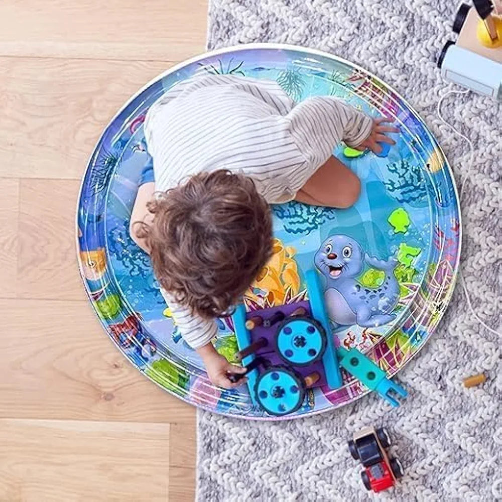 Dog Splash Pad & Pet Water Play Mat | Interactive Sensory Mat for Pets | Cooling Summer Toy for Dogs, Puppies & Cats