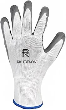 Gardening Gloves for Men & Women | Heavy Duty Leather Work Gloves for Yard, Farming & Outdoor Use (1 Pair)