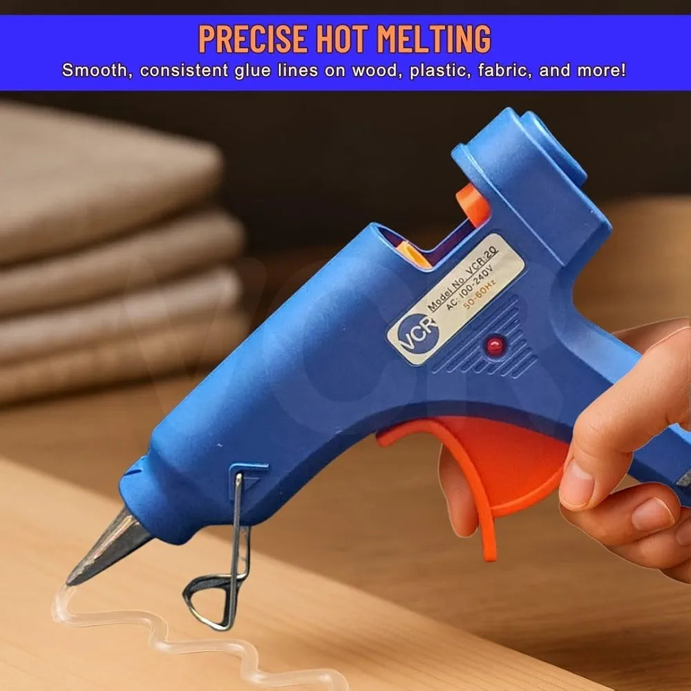 Hot Melt Glue Gun 60W | Electric Heating Glue Gun for DIY, Crafts, Repairs & Home Projects