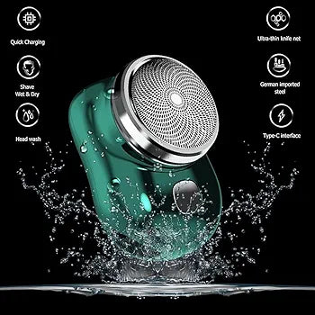 Electric Shaver & Hair Clipper | Powerful Portable Trimmer for Men | Rechargeable Beard & Mustache Grooming Machine (1 Pc)
