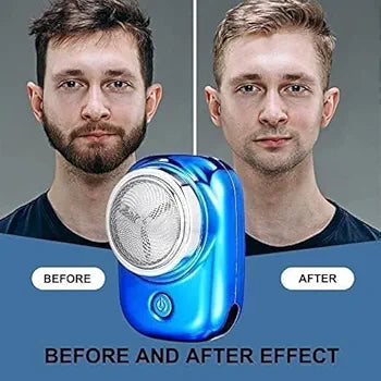 Electric Shaver & Hair Clipper | Powerful Portable Trimmer for Men | Rechargeable Beard & Mustache Grooming Machine (1 Pc)