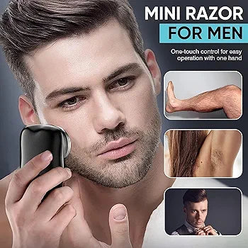 Electric Shaver & Hair Clipper | Powerful Portable Trimmer for Men | Rechargeable Beard & Mustache Grooming Machine (1 Pc)