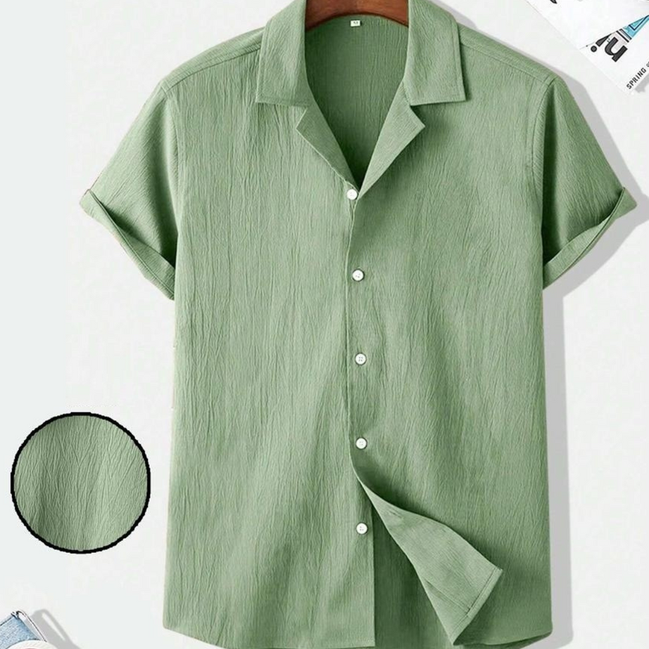 Pista  Structured Half Sleeve Shirt - BUYZ.IN | Trendsetter Men's wear