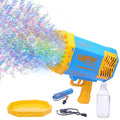 Bubble Gun Machine for Kids | Automatic Soap Bubble Blower with Light & Sound | Fun Outdoor Toy