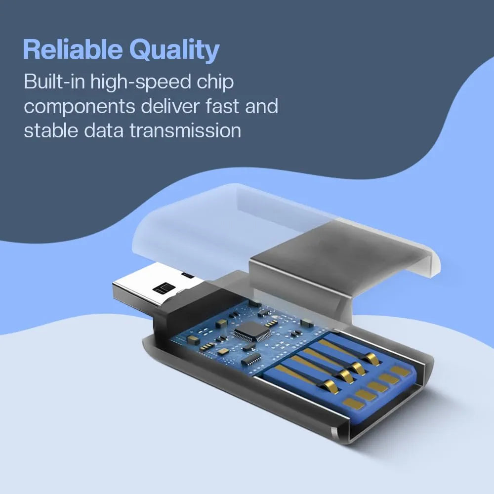 USB Type-C OTG Adapter | Portable USB-C to USB Converter for Mobile & Laptop