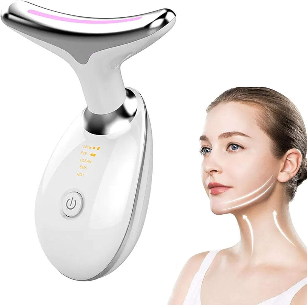 Wrinkle Removal & Skin Tightening Tool | Neck and Face Firming Device | Anti-Aging Massager for Lifting, Collagen Boost & Rejuvenated Skin