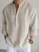 short linen kurta for men with straight pajama